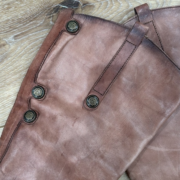 Arturo Chiang  Leather Riding Boots - Size 8 - Picture 2 of 8